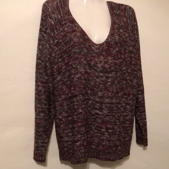 Susina women’s Size Small V-neck‎ open back boxy sweater NWT - Picture 1 of 8